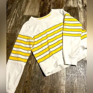 St. John’s bay striped sweat shirt